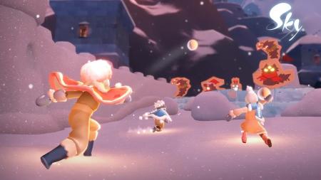 雪玉投げや雪だるま作りなど、冬だけの楽しみを満喫! 雪玉投げや雪だるま作りなど、冬だけの楽しみを満喫!