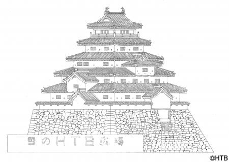 2026さっぽろ雪まつり「雪のHTB広場」大雪像は『会津 2026さっぽろ雪まつり「雪のHTB広場」大雪像は『会津