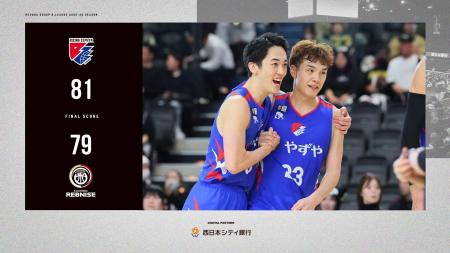 B2福岡|想いを乗せた一投、福岡が劇的なブザービータ B2福岡|想いを乗せた一投、福岡が劇的なブザービータ