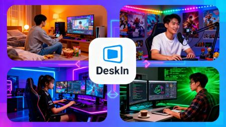 DeskIn、遠隔ゲーム体験を刷新:AI時代の「デバイスも DeskIn、遠隔ゲーム体験を刷新:AI時代の「デバイスも