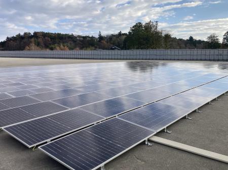 大阪・関西万博で使用されたパネルを活用したリユース 大阪・関西万博で使用されたパネルを活用したリユース