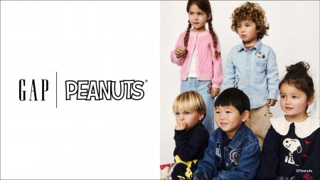 Gap、Peanutsとコラボレーションしたトドラー向けコレ Gap、Peanutsとコラボレーションしたトドラー向けコレ
