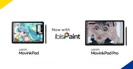 「Wacom MovinkPad シリーズ」が「ibisPaint」に対応 「Wacom MovinkPad シリーズ」が「ibisPaint」に対応