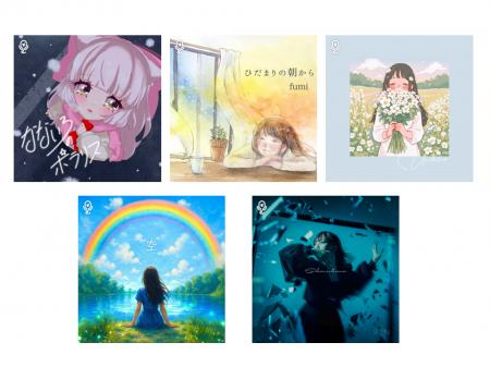 ColorSingから、5名のオリジナル楽曲が12/17に配信開 ColorSingから、5名のオリジナル楽曲が12/17に配信開