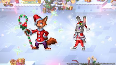 『ディズニー ピクセルRPG』『ズートピア』よりホリデ 『ディズニー ピクセルRPG』『ズートピア』よりホリデ