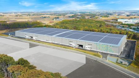 プロロジス、北上金ヶ崎IC隣接地にてマルチテナント型 プロロジス、北上金ヶ崎IC隣接地にてマルチテナント型