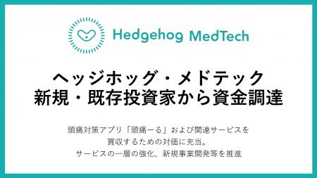ヘッジホッグ・メドテック、株式会社メドレーおよび既 ヘッジホッグ・メドテック、株式会社メドレーおよび既
