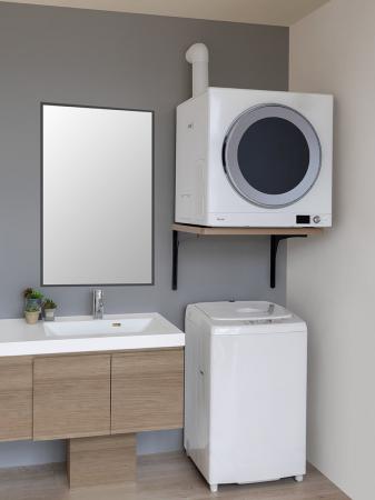 洗濯家事を時短化。乾太くんが設置できる「ガス衣類乾 洗濯家事を時短化。乾太くんが設置できる「ガス衣類乾