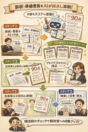 【AIが訴状を採点】AIがあなたの作成した法的書面を「 【AIが訴状を採点】AIがあなたの作成した法的書面を「