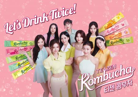 TEAZENコンブチャ、TWICEと共に世界へ! TEAZENコンブチャ、TWICEと共に世界へ!