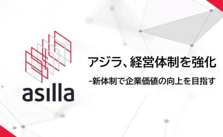 アジラ、経営体制を強化 アジラ、経営体制を強化
