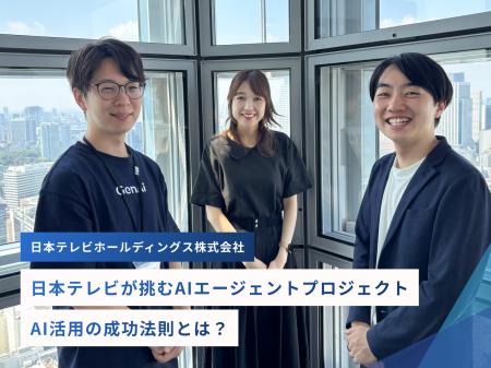 日本テレビのAIエージェントを開発|株式会社GenAi 日本テレビのAIエージェントを開発|株式会社GenAi
