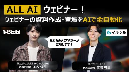 ウェビナーの資料作成・登壇をAIで全自動化|Bizibl T ウェビナーの資料作成・登壇をAIで全自動化|Bizibl T