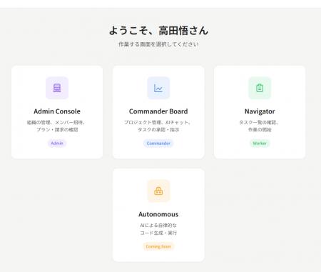 「作りたい」を「作れる」に。AIが自律的に開発をナビ 「作りたい」を「作れる」に。AIが自律的に開発をナビ