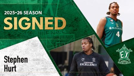 【横浜エクセレンス】「スティーブン・ハート」選手、 【横浜エクセレンス】「スティーブン・ハート」選手、