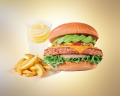 フレッシュネスバーガーのプレミアムセットがfood app フレッシュネスバーガーのプレミアムセットがfood app