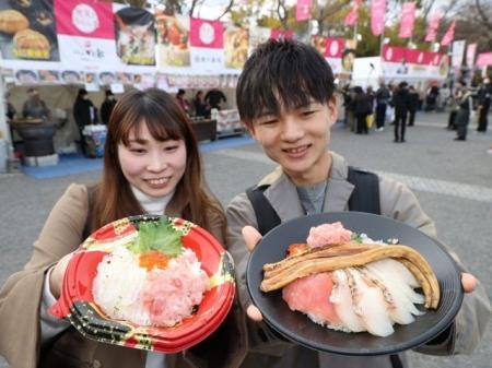 累計来場者270万人 日本最大級の魚介グルメフェスSAK 累計来場者270万人 日本最大級の魚介グルメフェスSAK