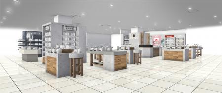 「グリーン コスメティック ガーデン 広島三越店」に 「グリーン コスメティック ガーデン 広島三越店」に