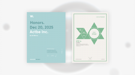 株式会社アクトビのコーポレートサイトが、世界的Web 株式会社アクトビのコーポレートサイトが、世界的Web