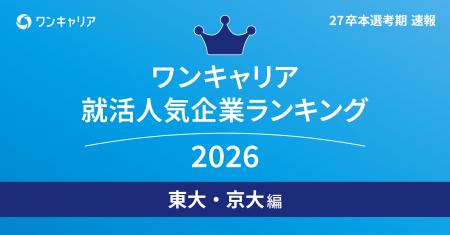 「ワンキャリア 就活人気企業ランキング【東大・京大 「ワンキャリア 就活人気企業ランキング【東大・京大