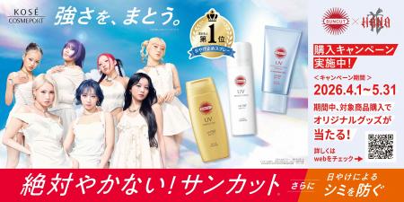 “絶対やかない”『サンカット(R)』×「HANA」「強さ※を “絶対やかない”『サンカット(R)』×「HANA」「強さ※を