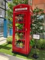 「大阪・関西万博」英国パビリオンの赤い電話ボックス 「大阪・関西万博」英国パビリオンの赤い電話ボックス