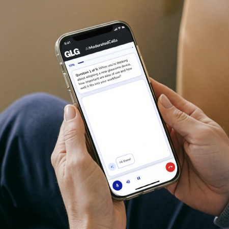 GLG、音声対話型AIが有識者インタビューを自律実行す GLG、音声対話型AIが有識者インタビューを自律実行す