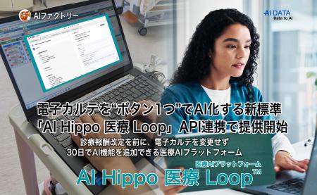 電子カルテを“ボタン1つ”でAI化する新標準「AI Hippo 電子カルテを“ボタン1つ”でAI化する新標準「AI Hippo