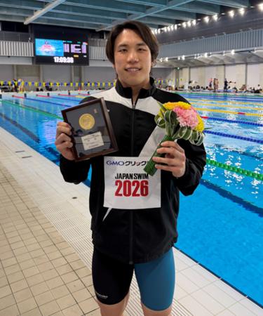 競泳 松元克央選手「第101回日本選手権水泳競技大会」 競泳 松元克央選手「第101回日本選手権水泳競技大会」