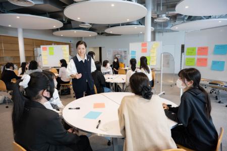 日本女子大学で女子高校生向けに起業体験授業をutf-8 日本女子大学で女子高校生向けに起業体験授業をutf-8