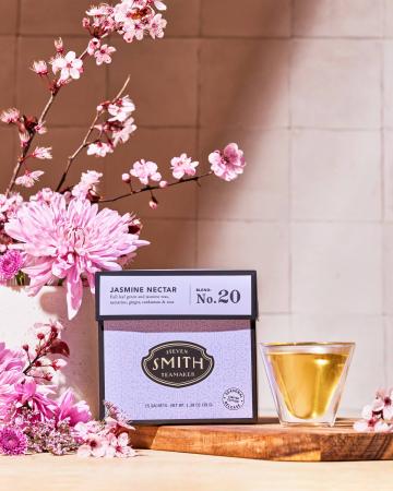 春限定「No.20 Jasmine Nectar」登場。スミス・ティー 春限定「No.20 Jasmine Nectar」登場。スミス・ティー