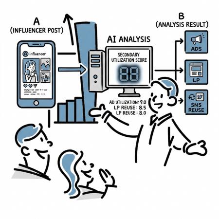 インフルエンサーによるPR投稿の「二次利用価値」と「 インフルエンサーによるPR投稿の「二次利用価値」と「