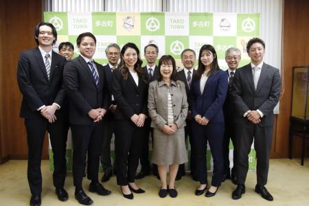 千葉SKYWINGS ー表敬訪問ー 千葉SKYWINGS ー表敬訪問ー