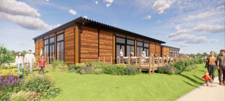 GREEN×EXPO 2027 TSP太陽が独自開発した木造モジュ GREEN×EXPO 2027 TSP太陽が独自開発した木造モジュ