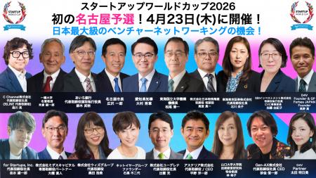 【スタートアップワールドカップ2026名古屋予選】産学 【スタートアップワールドカップ2026名古屋予選】産学