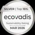 EcoVadis社のサステナビリティ評価で「シルバー」メダ EcoVadis社のサステナビリティ評価で「シルバー」メダ