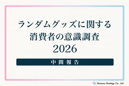ランダムグッズに関する消費者意識調査2026 中間報告 ランダムグッズに関する消費者意識調査2026 中間報告