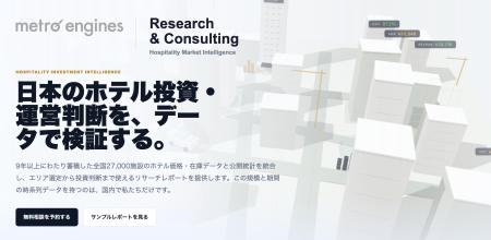 保有するホテルビッグデータと公開統計を統合し高度な 保有するホテルビッグデータと公開統計を統合し高度な