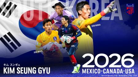キム スンギュ選手 FIFAワールドカップ2026(TM) 韓国 キム スンギュ選手 FIFAワールドカップ2026(TM) 韓国