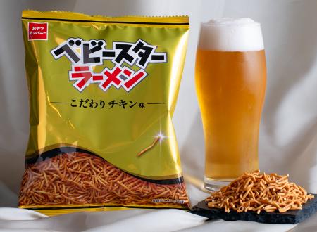 金色パッケージが目を引く特別なベビースター!厳選素 金色パッケージが目を引く特別なベビースター!厳選素