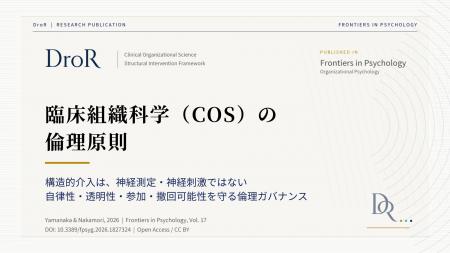 臨床組織科学(COS)の倫理原則──構造的介入と神経測 臨床組織科学(COS)の倫理原則──構造的介入と神経測