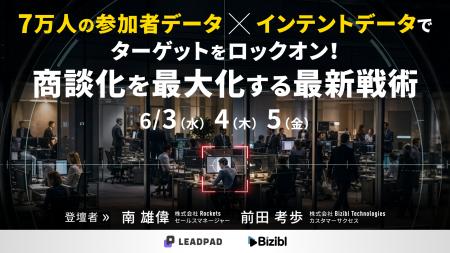7万人の参加者データ×インテントデータでターゲットを 7万人の参加者データ×インテントデータでターゲットを