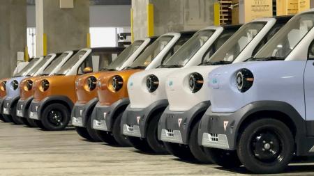 エイムの小型電動モビリティ「AIM EVM」が量産開始、 エイムの小型電動モビリティ「AIM EVM」が量産開始、