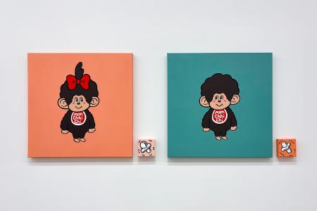 きくちゆうき氏の描く『もっと!モンチッチ』のモンチ きくちゆうき氏の描く『もっと!モンチッチ』のモンチ
