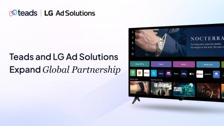 Teads、LGアドソリューションズ社とのグローバルパー Teads、LGアドソリューションズ社とのグローバルパー