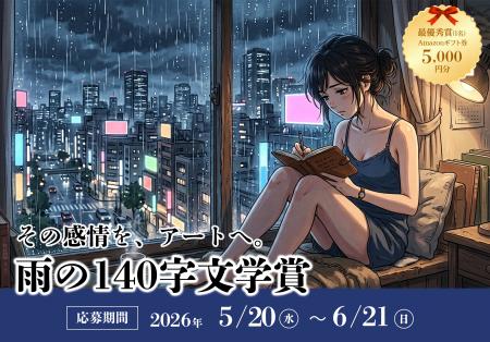 「雨」をテーマにした140字作文のコンテスト『雨の140 「雨」をテーマにした140字作文のコンテスト『雨の140