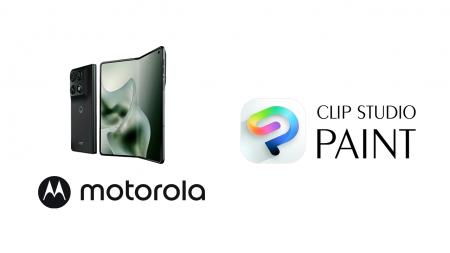 「CLIP STUDIO PAINT」がMotorolaの折りたたみ式デバ 「CLIP STUDIO PAINT」がMotorolaの折りたたみ式デバ