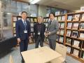 白梅学園キャンパスの食堂と大学・短期大学図書utf-8 白梅学園キャンパスの食堂と大学・短期大学図書utf-8