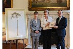 「奇跡の一本松」後継樹の種子を英国キュー王立植物園 「奇跡の一本松」後継樹の種子を英国キュー王立植物園