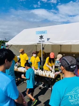 安曇野ミネラルウォーター、「第12回信州安曇野ハーフ 安曇野ミネラルウォーター、「第12回信州安曇野ハーフ
